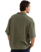 Wash Check Relaxed Shirt in Green