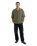 Wash Check Relaxed Shirt in Green