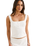 The Rhythm Womens Lia Broderie Top in White