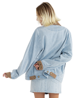 The Rhythm Womens Jessie Jacket in Washed Blue
