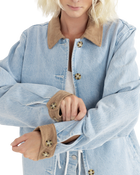 The Rhythm Womens Jessie Jacket in Washed Blue