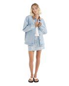 The Rhythm Womens Jessie Jacket in Washed Blue