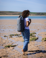 Session 40L Dry Bag Backpack in Storm Grey