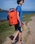Session 30L Dry Bag in Flame Orange