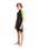 The C-Skins Boys Element 2 3/2mm Shorty Back Zip Wetsuit in Anthracite, Lime & Multi