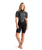 The C-Skins Womens Element 3/2mm Back Zip Shorty Wetstuit in Black, Meteor & Rose