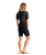 The C-Skins Womens Element 3/2mm Back Zip Shorty Wetstuit in Black, Meteor & Rose