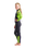 Boys Element 3/2mm Back Zip Wetsuit in Anthracite, Lime & Multi