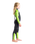 Boys Element 3/2mm Back Zip Wetsuit in Anthracite, Lime & Multi