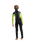 Boys Element 3/2mm Back Zip Wetsuit in Black, Lime & Multi