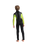 Boys Element 3/2mm Back Zip Wetsuit in Black, Lime & Multi