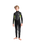 Boys Element 3/2mm Back Zip Wetsuit in Black, Lime & Multi