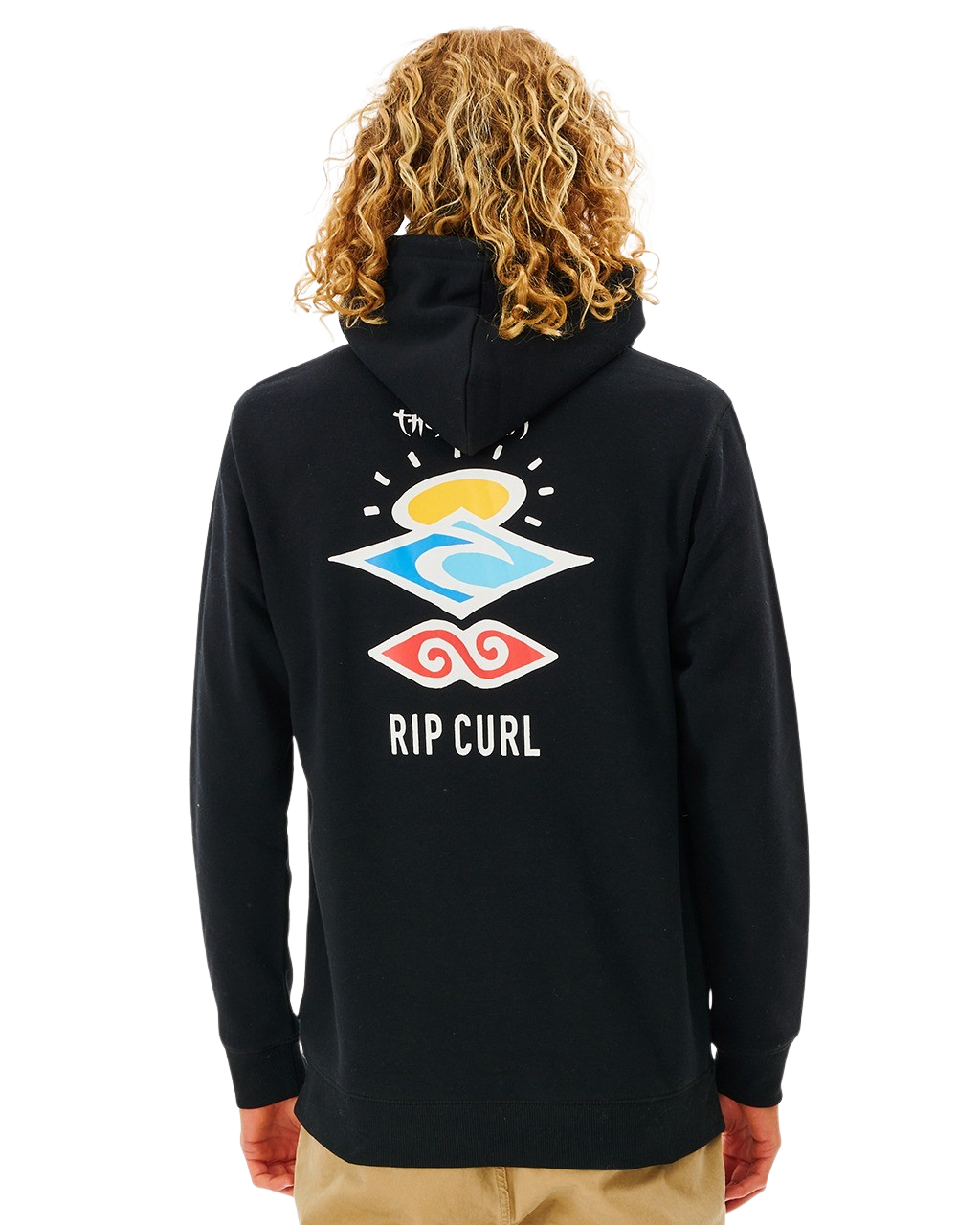 Search Icon Hoodie in Black