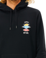 Search Icon Hoodie in Black