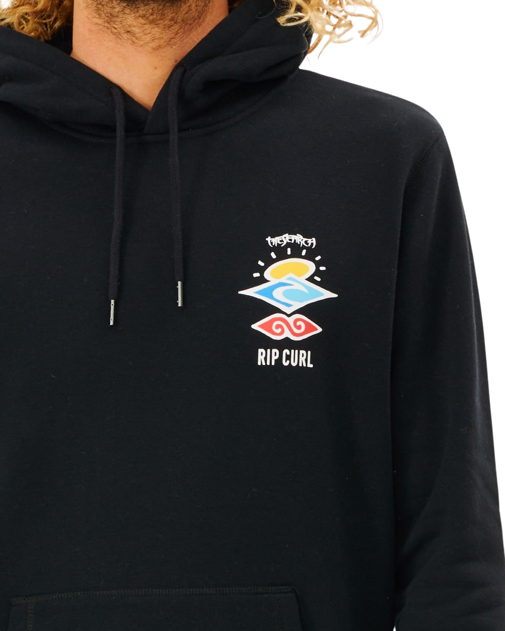 Search Icon Hoodie in Black