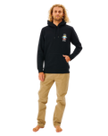 Search Icon Hoodie in Black