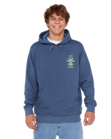 The Rip Curl Mens Search Icon Hoodie in Bluefin