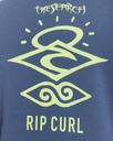 The Rip Curl Mens Search Icon Hoodie in Bluefin