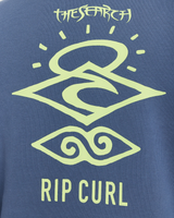 The Rip Curl Mens Search Icon Hoodie in Bluefin