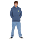 The Rip Curl Mens Search Icon Hoodie in Bluefin