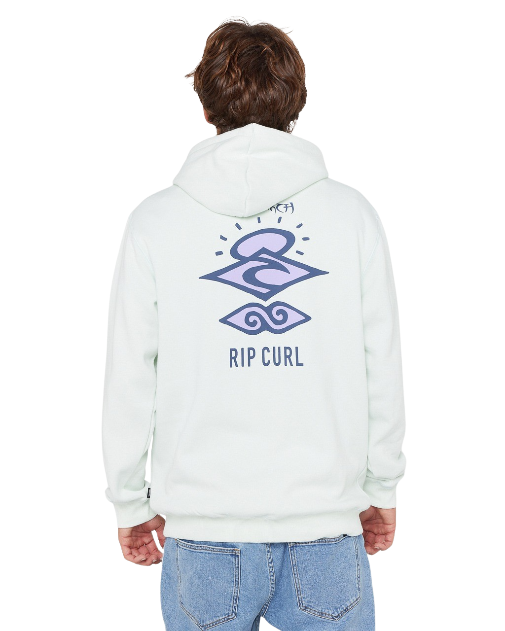 Search Icon Hoodie in Green Mist