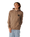 The Rip Curl Mens Wetsuit Icon Hoodie in Walnut