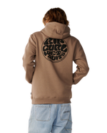 The Rip Curl Mens Wetsuit Icon Hoodie in Walnut