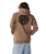 The Rip Curl Mens Wetsuit Icon Hoodie in Walnut