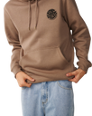 The Rip Curl Mens Wetsuit Icon Hoodie in Walnut