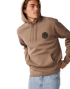 The Rip Curl Mens Wetsuit Icon Hoodie in Walnut