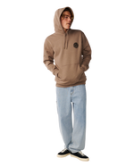 The Rip Curl Mens Wetsuit Icon Hoodie in Walnut