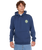 Wetsuit Icon Hoodie in Light Navy