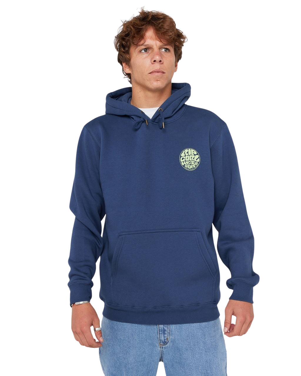 Wetsuit Icon Hoodie in Light Navy