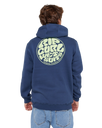 Wetsuit Icon Hoodie in Light Navy