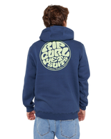 Wetsuit Icon Hoodie in Light Navy