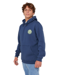 Wetsuit Icon Hoodie in Light Navy