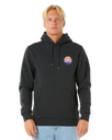 The Rip Curl Mens Wetsuit Icon Hoodie in Black Marle