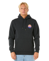 The Rip Curl Mens Wetsuit Icon Hoodie in Black Marle