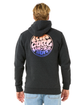 The Rip Curl Mens Wetsuit Icon Hoodie in Black Marle