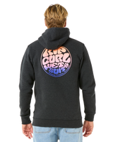 The Rip Curl Mens Wetsuit Icon Hoodie in Black Marle