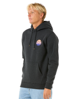 The Rip Curl Mens Wetsuit Icon Hoodie in Black Marle