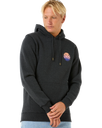 The Rip Curl Mens Wetsuit Icon Hoodie in Black Marle