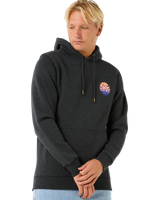 The Rip Curl Mens Wetsuit Icon Hoodie in Black Marle