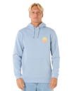 The Rip Curl Mens Wetsuit Icon Hoodie in Ice Blue