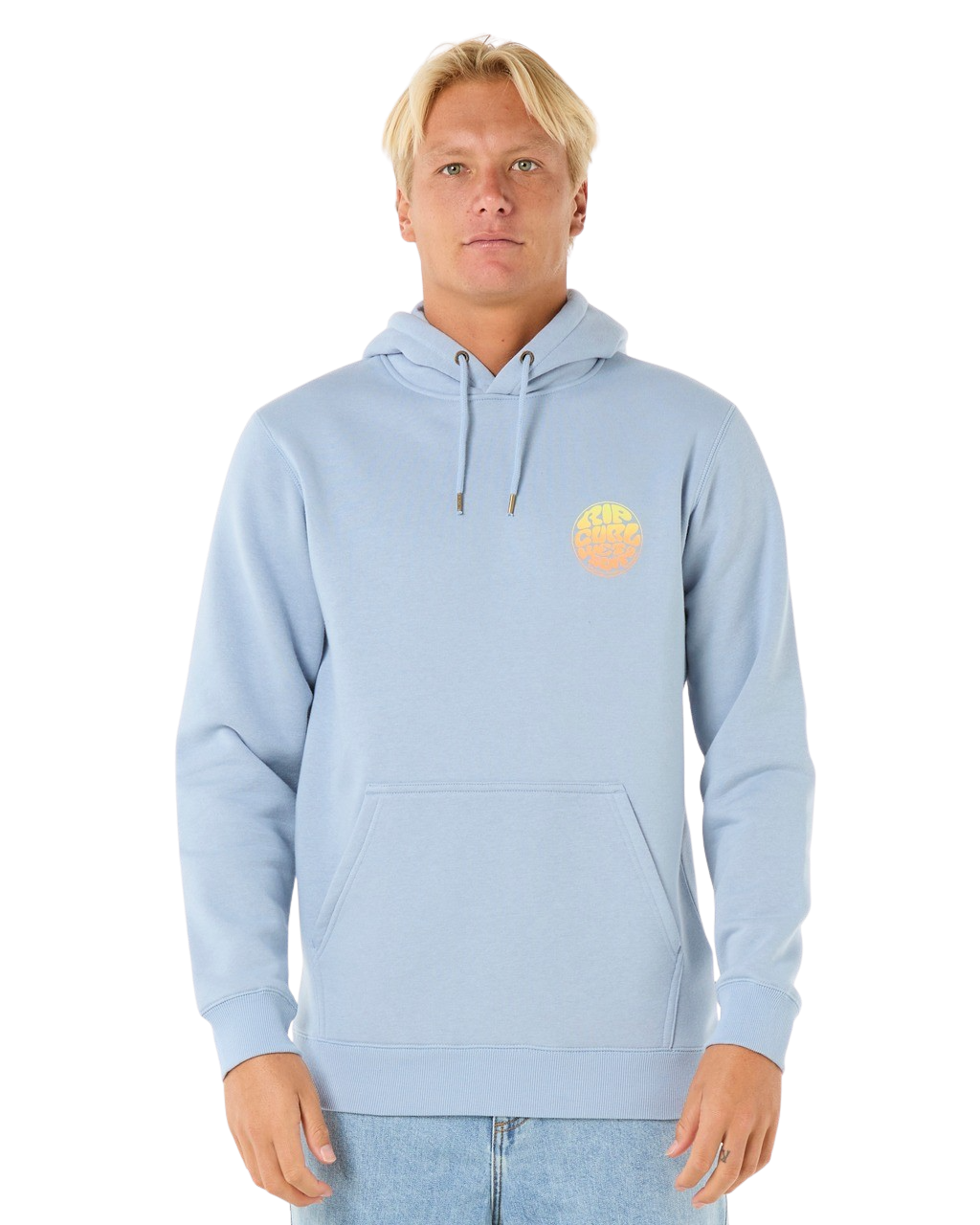 The Rip Curl Mens Wetsuit Icon Hoodie in Ice Blue