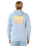 The Rip Curl Mens Wetsuit Icon Hoodie in Ice Blue
