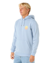 The Rip Curl Mens Wetsuit Icon Hoodie in Ice Blue