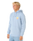 The Rip Curl Mens Wetsuit Icon Hoodie in Ice Blue