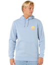The Rip Curl Mens Wetsuit Icon Hoodie in Ice Blue