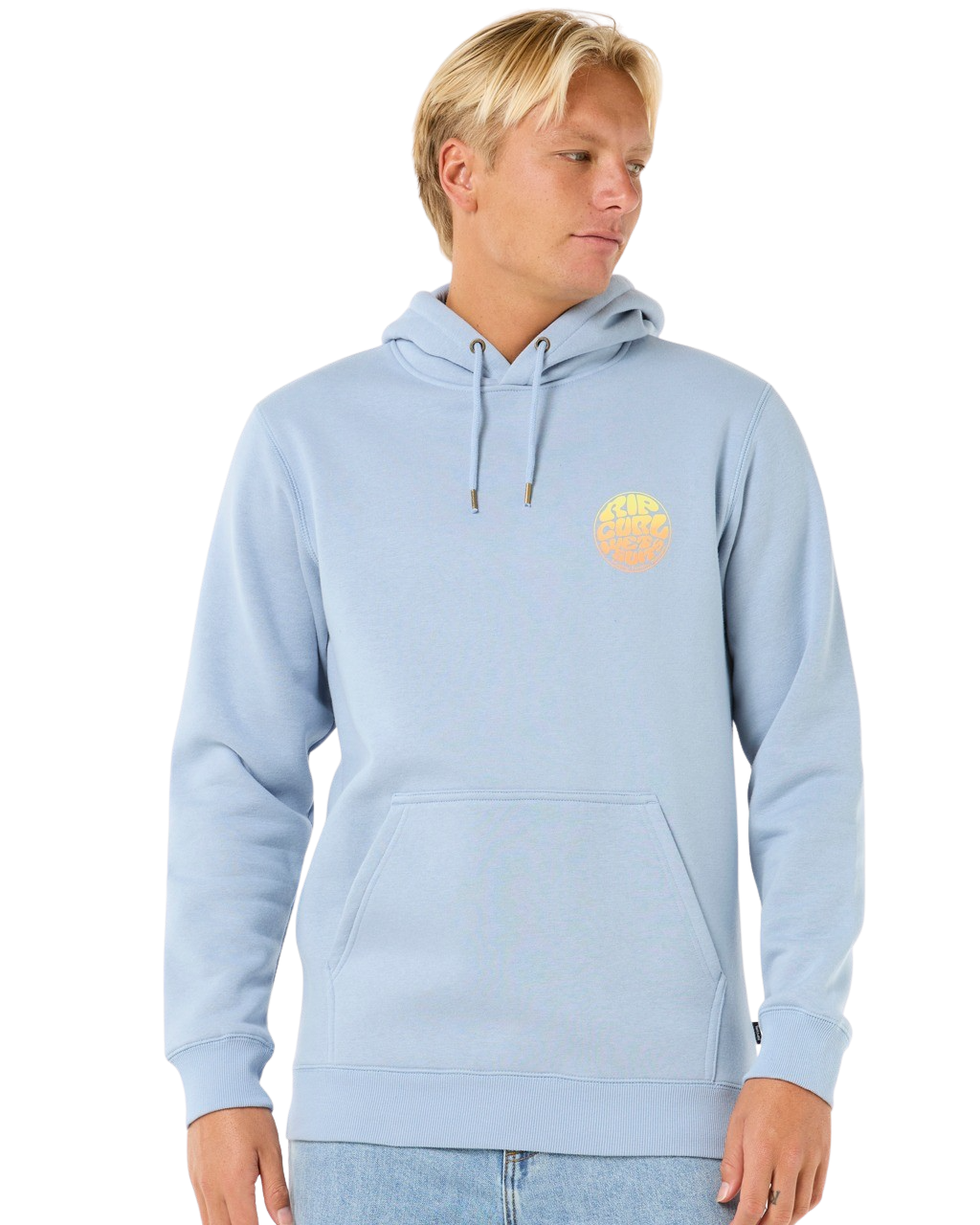 The Rip Curl Mens Wetsuit Icon Hoodie in Ice Blue